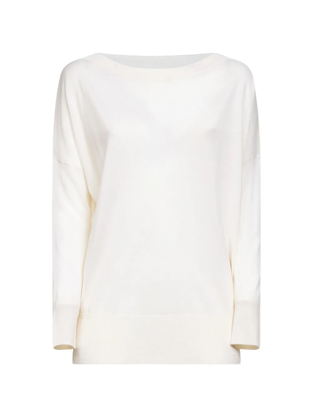 P.A.R.O.S.H. boat neck sweater - Bianco