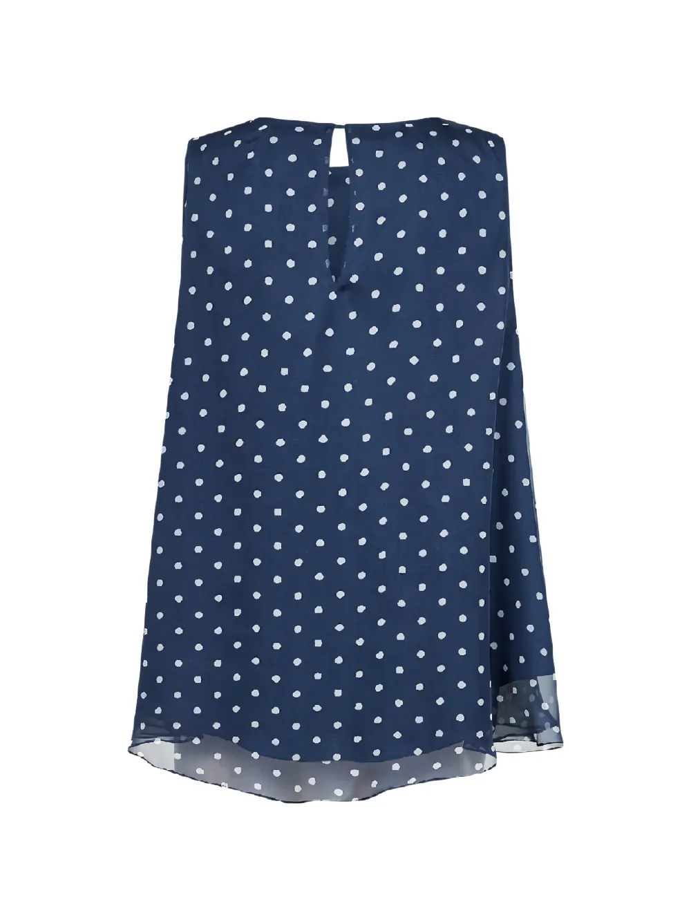  P.a.r.o.s.h. Ruffled Top - Blue 