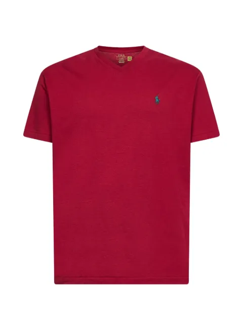 Polo Ralph Lauren t-shirt côtelé à col v