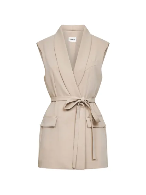 P.A.R.O.S.H. belted sleeveless top