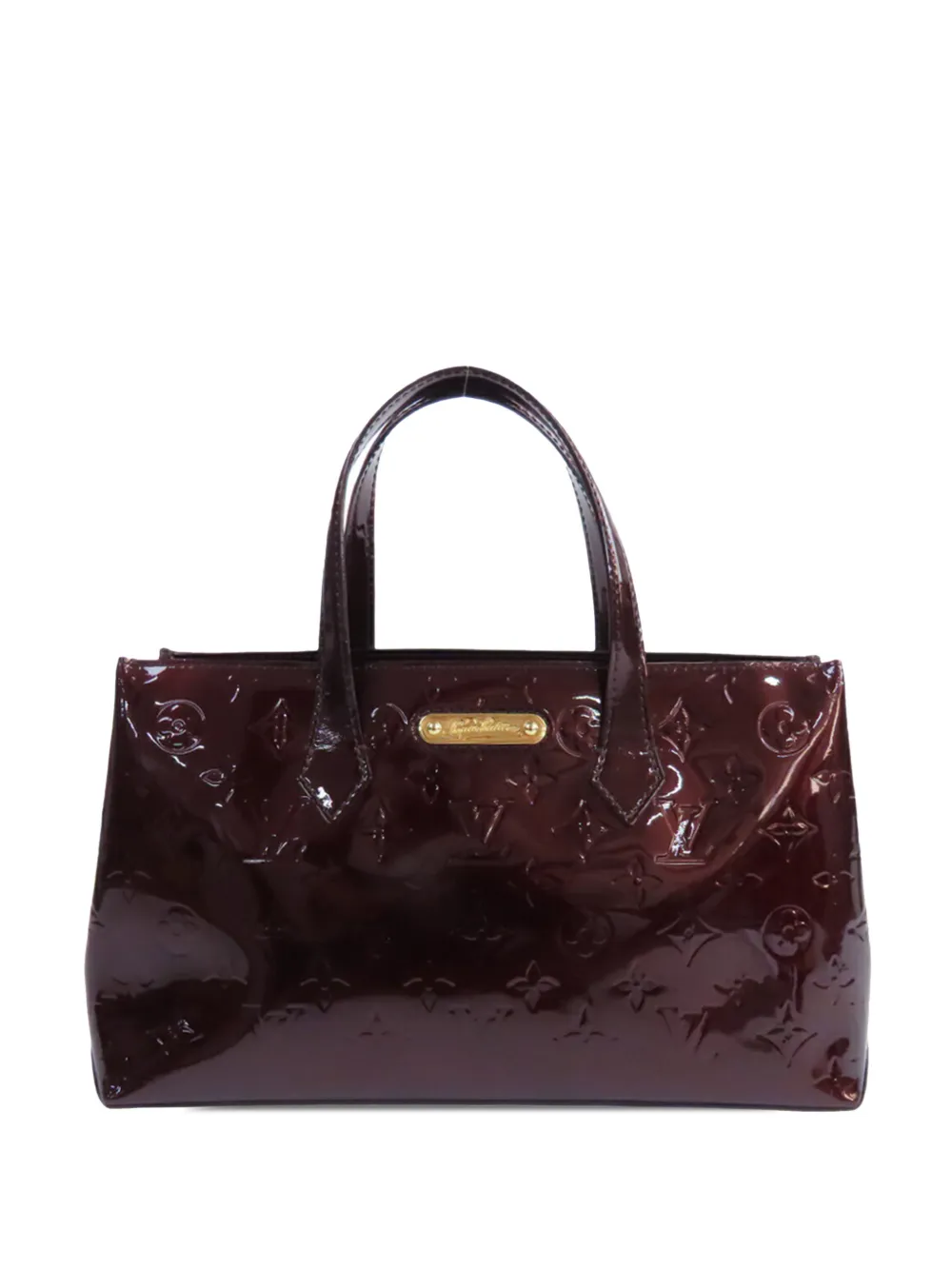 Louis Vuitton Pre-Owned 2009 Monogram Vernis Wilshire PM handbag - Viola