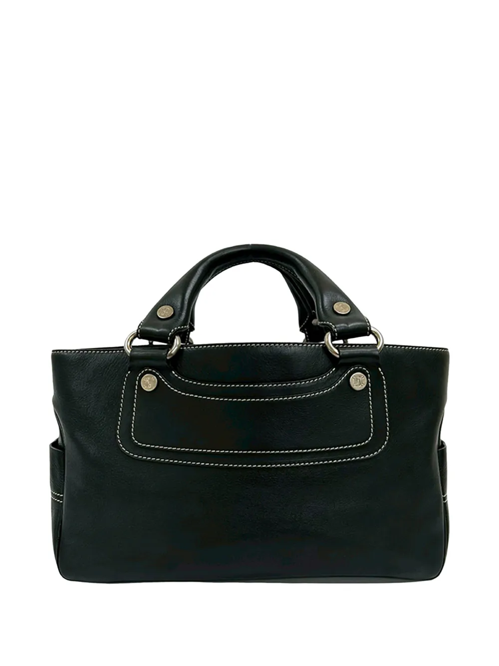 Celine Pre-Owned Borsa a mano Boogie in pelle 2000 - Nero