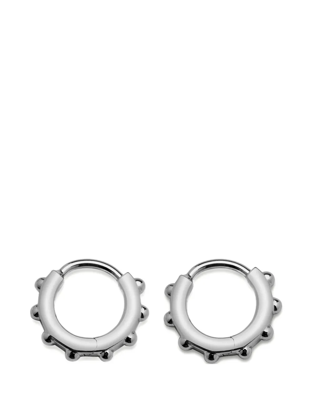 Shaun Leane Spur Mini Hoop Earrings In Metallic