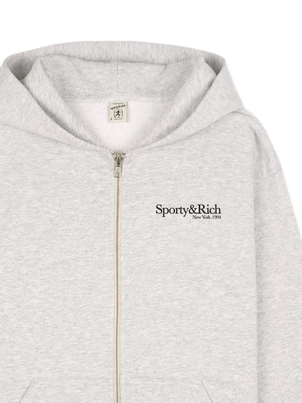 Run Club zipped Hoodie