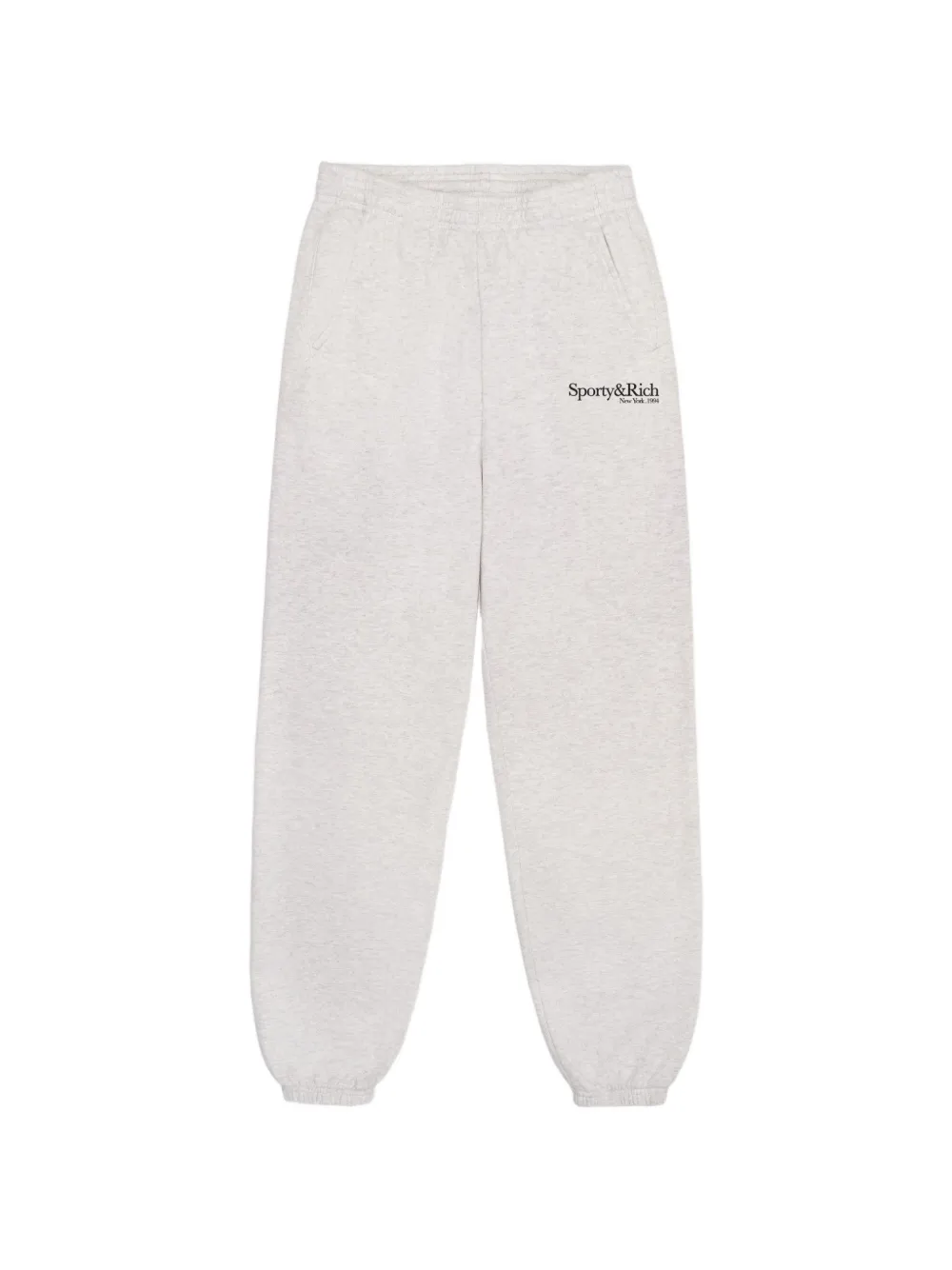Sporty & Rich logo-detail sweatpants - Grigio