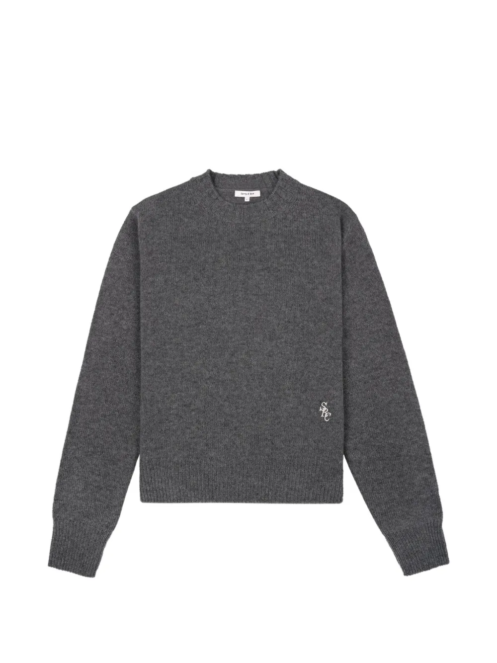 Sporty & Rich SRC logo-detail sweater - Grigio