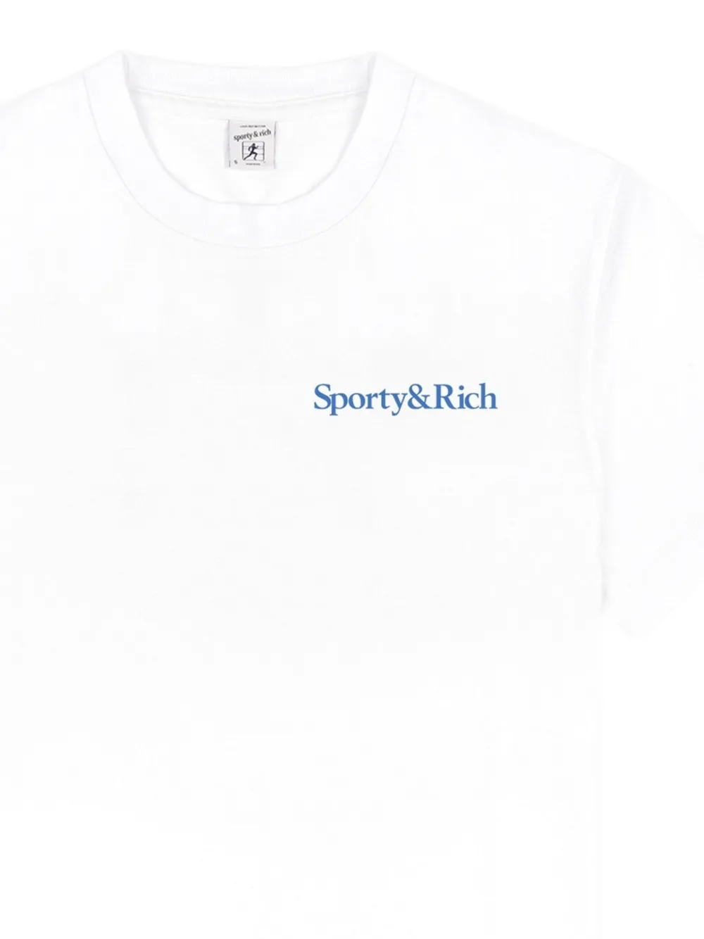 Sporty & Rich T-shirt met logoprint Wit