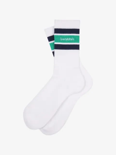 Sporty & Rich striped socks