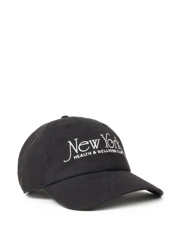 m*a様 美品　Sporty&Rich NY94 キャップ Sporty & Rich NY 94 キャップ | ブラック | FARFETCH JP