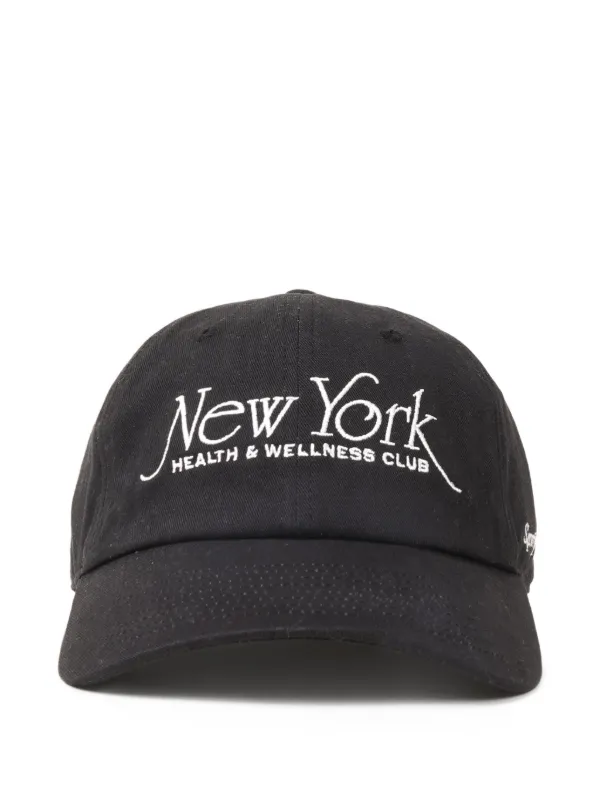 Sporty & Rich NY 94 キャップ | ブラック | FARFETCH JP