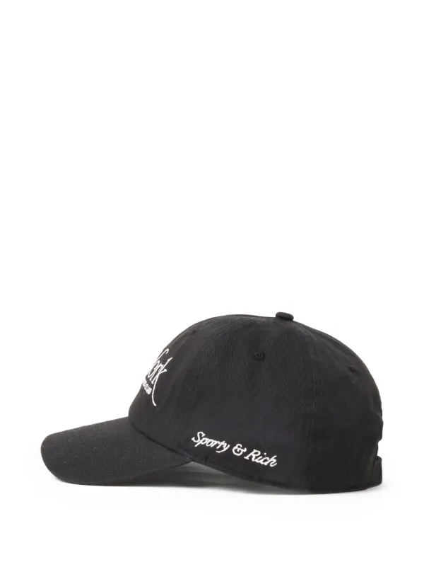 Sporty & Rich NY 94 キャップ | ブラック | FARFETCH JP