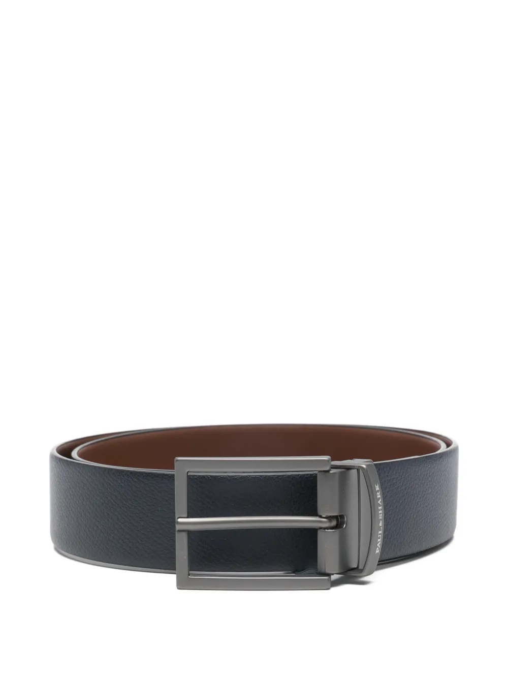 Paul & Shark reversible leather belt - Blu