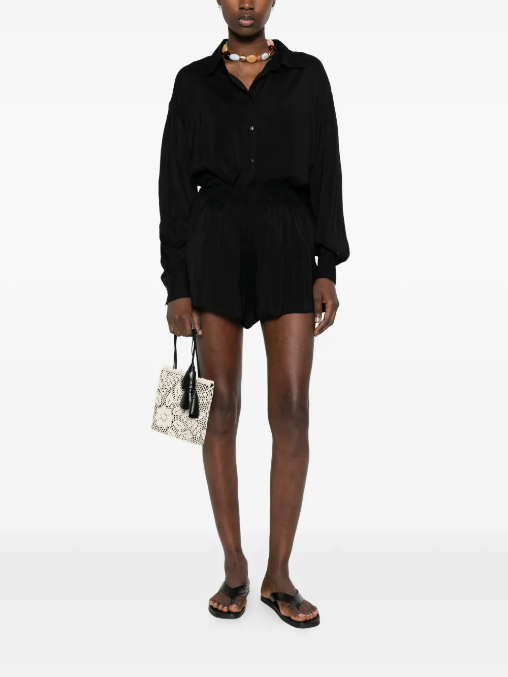  Bondi Born Button-fastening Shirt - Black 