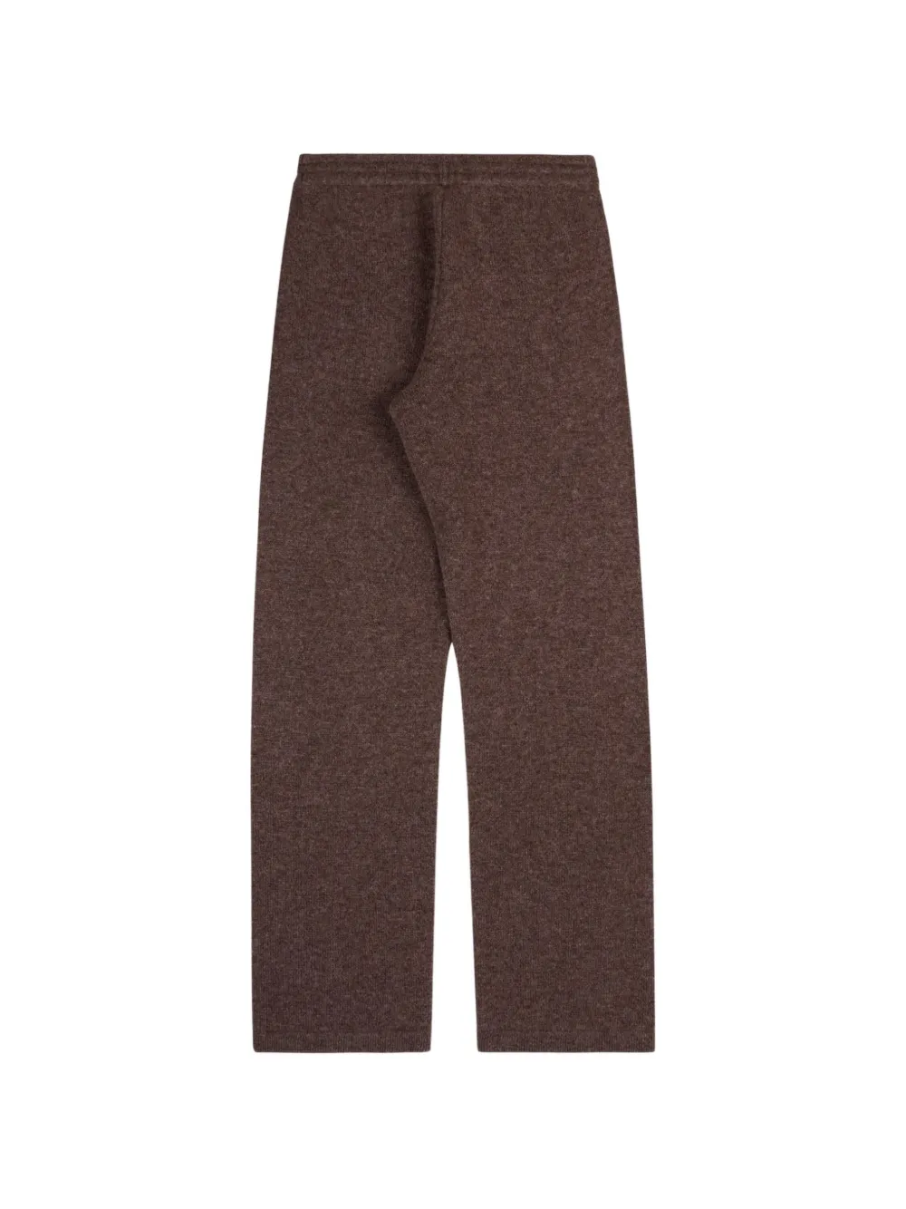 Sporty & Rich Broek met geborduurd logo Bruin