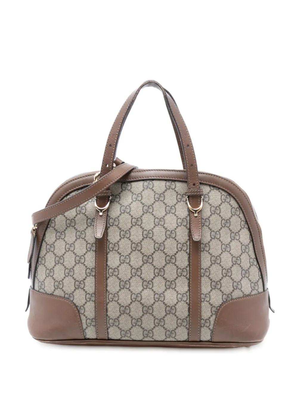 Gucci Pre-Owned Borsa a tracolla Nice Dome piccola in tessuto GG Supreme 2016-2025 - Rosa