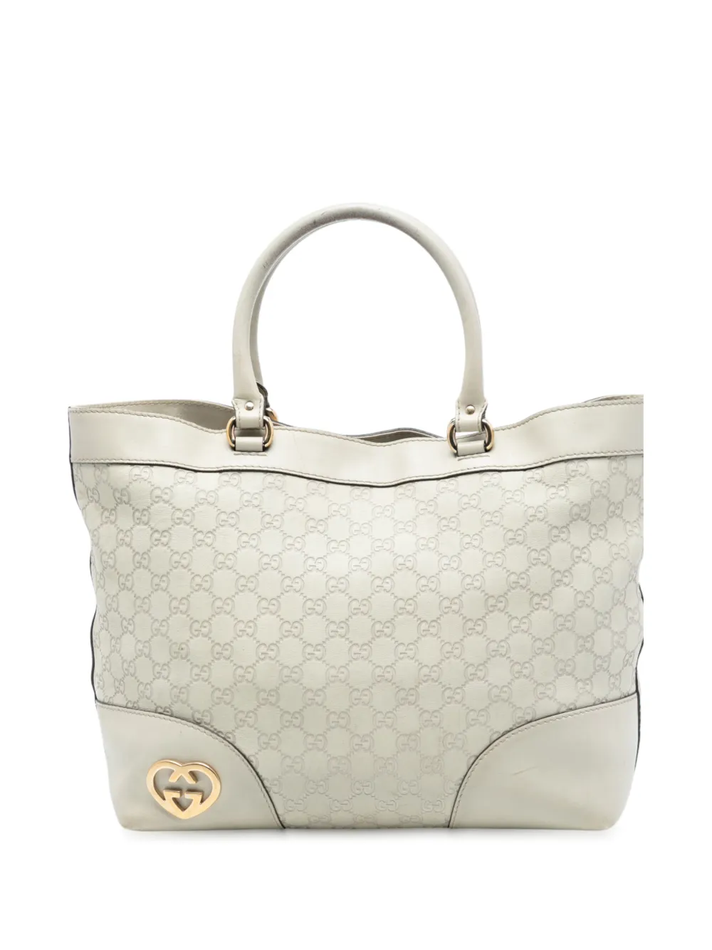 Gucci Pre-Owned 2016-2026 Guccissima Lovely tote bag - Bianco
