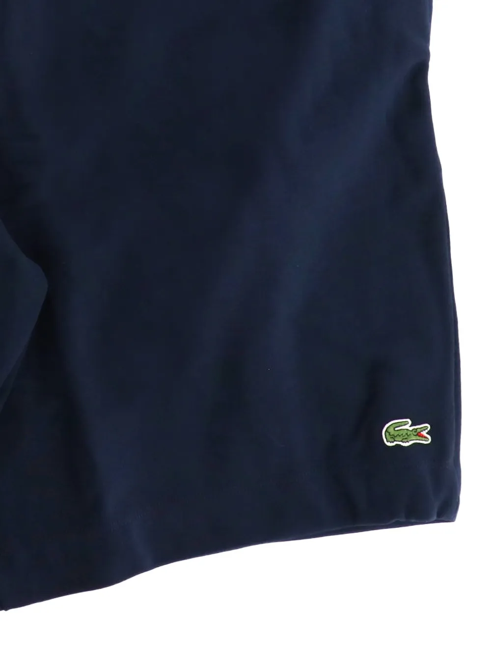 Lacoste Shorts met logopatch Blauw