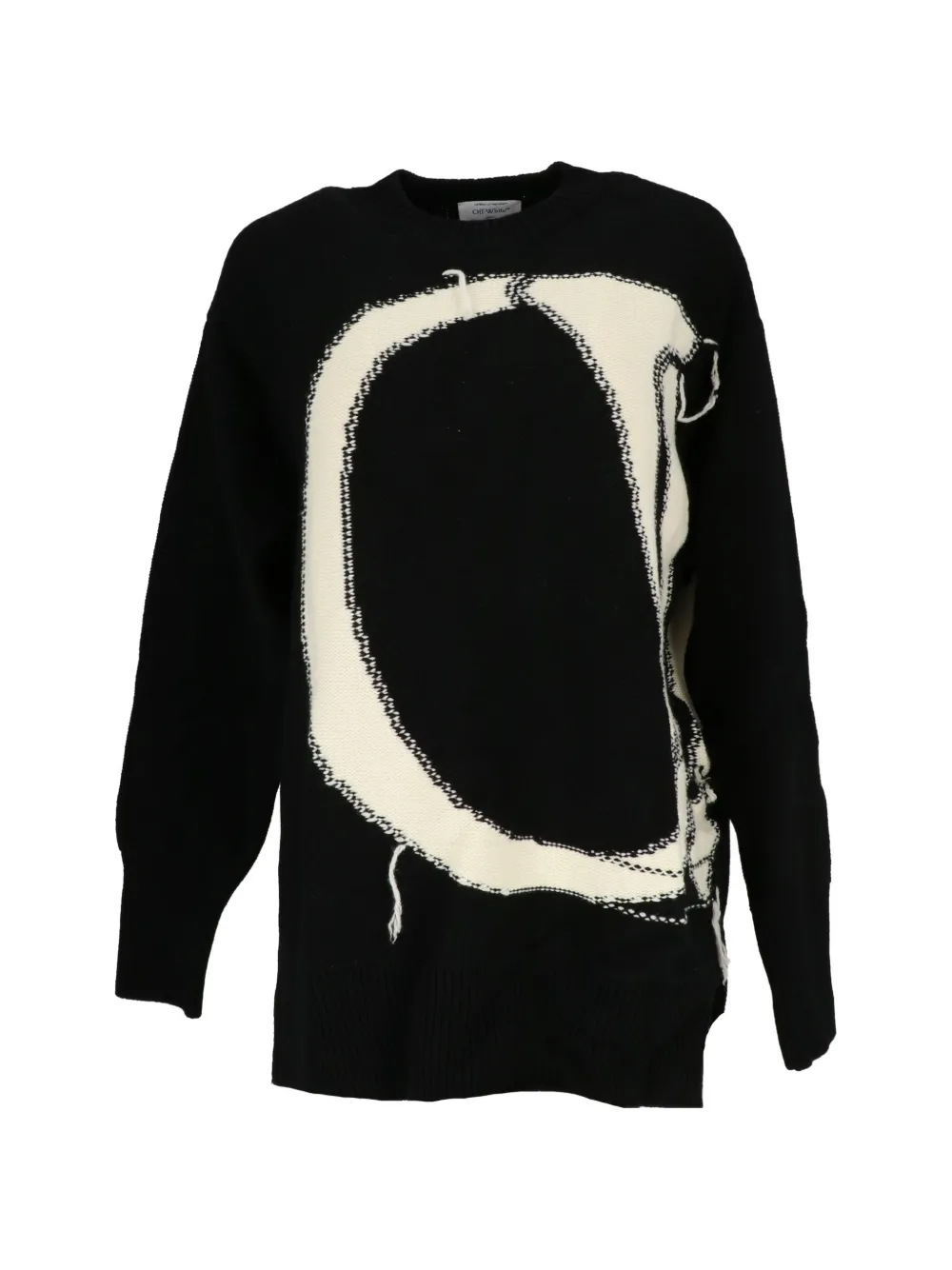 Off-White crewneck graphic sweatshirt - Nero