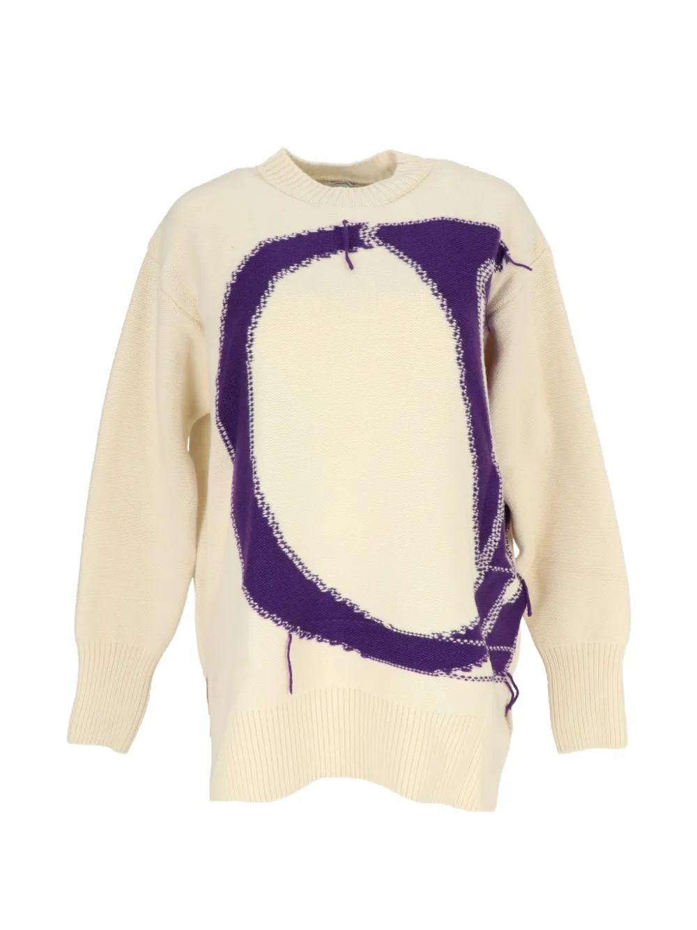 Off-White crewneck graphic top - Toni neutri