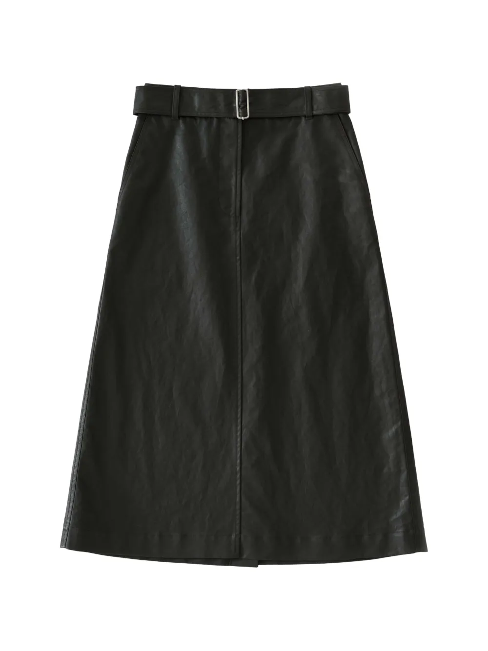 Studio Nicholson Grasse A-line midi skirt - Nero