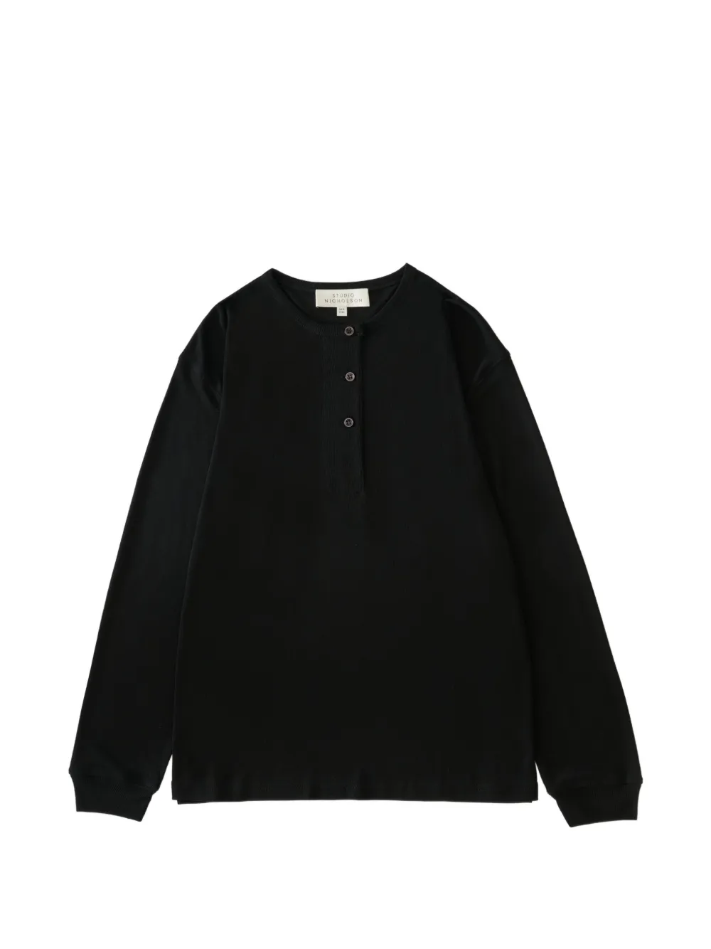 Studio Nicholson Rutas Jersey in Black - Nero
