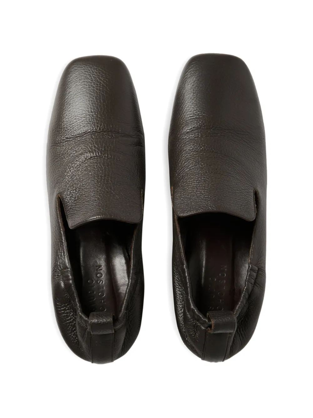 Studio Nicholson Moon pumps met vierkante neus Bruin