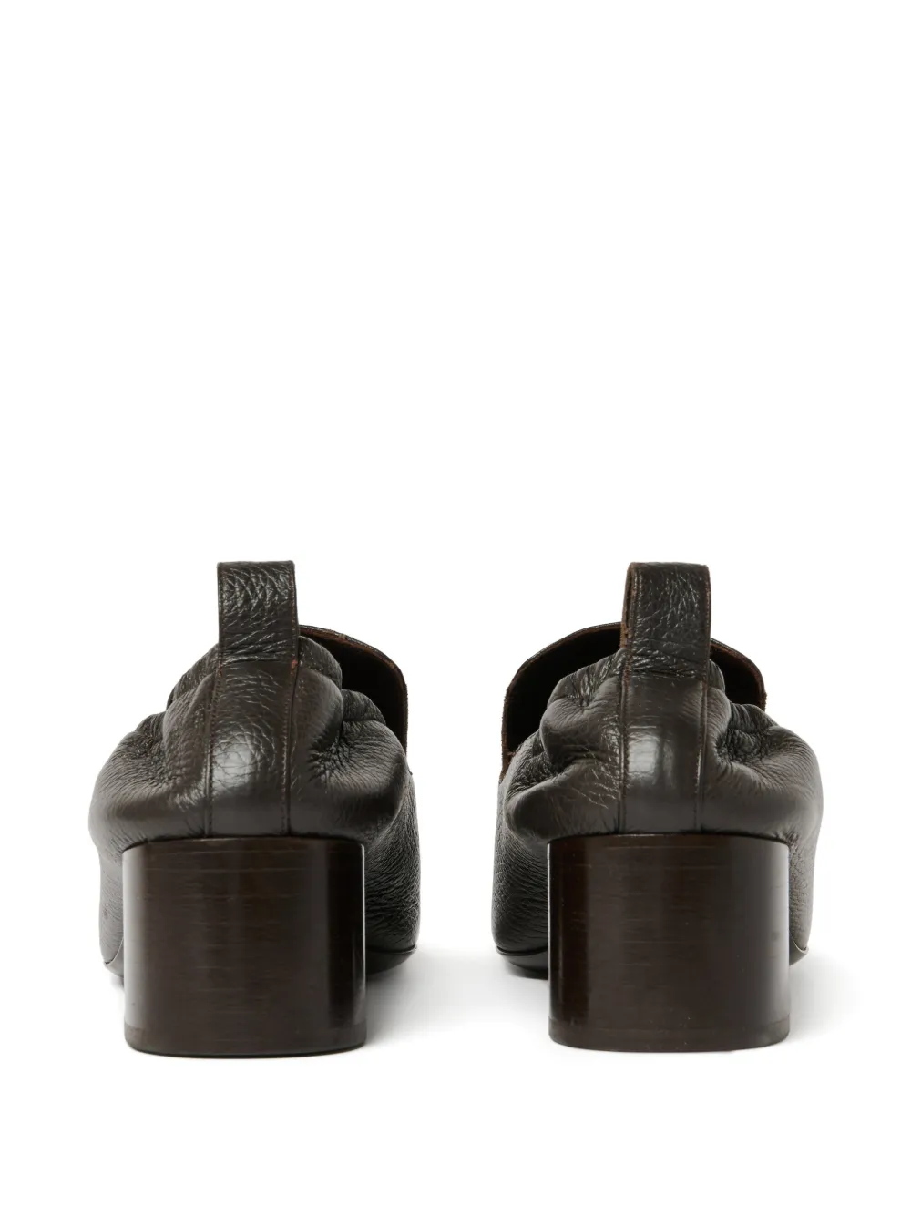 Studio Nicholson Moon pumps met vierkante neus Bruin