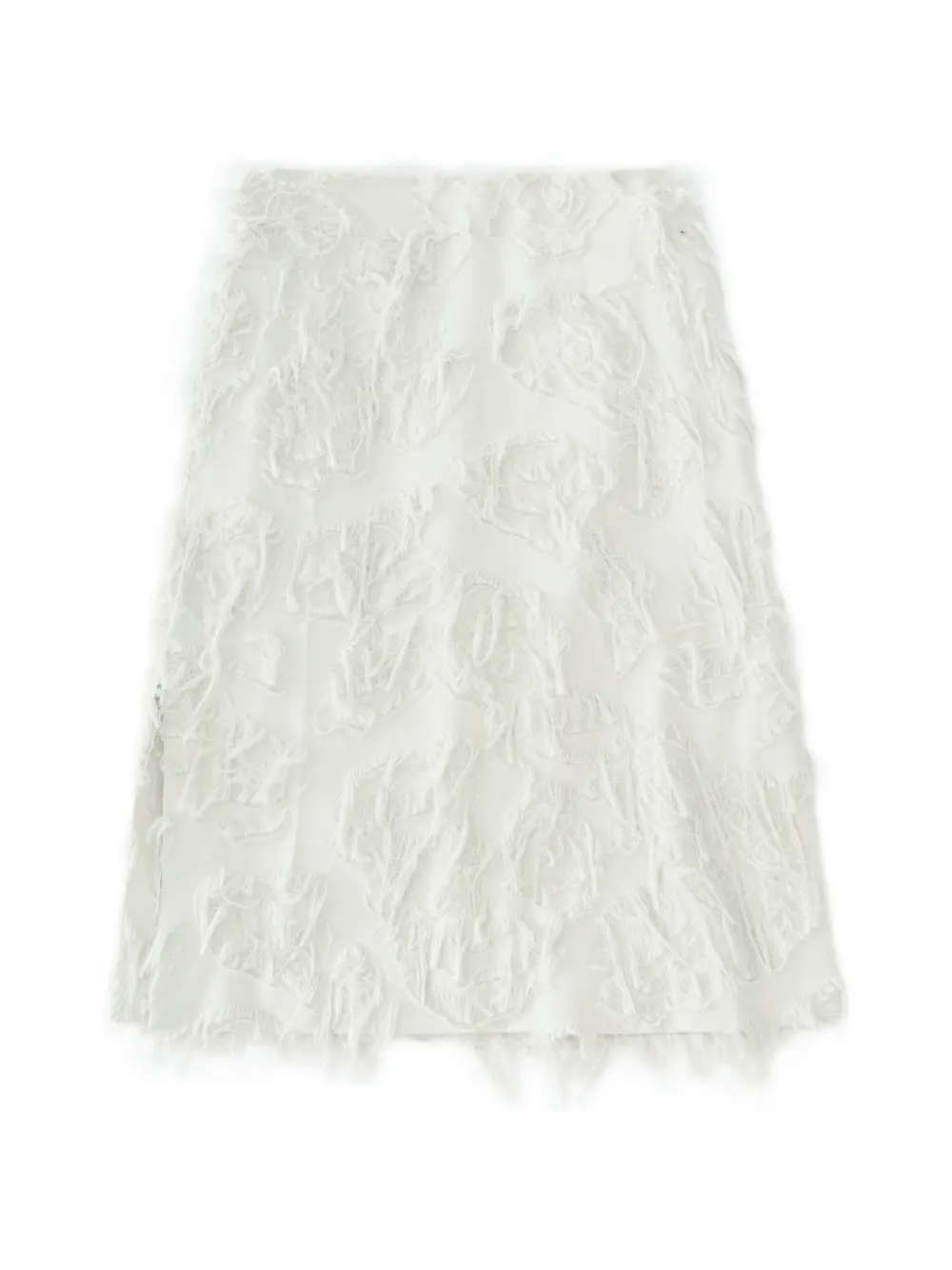 Studio Nicholson Roeper midi skirt - Bianco