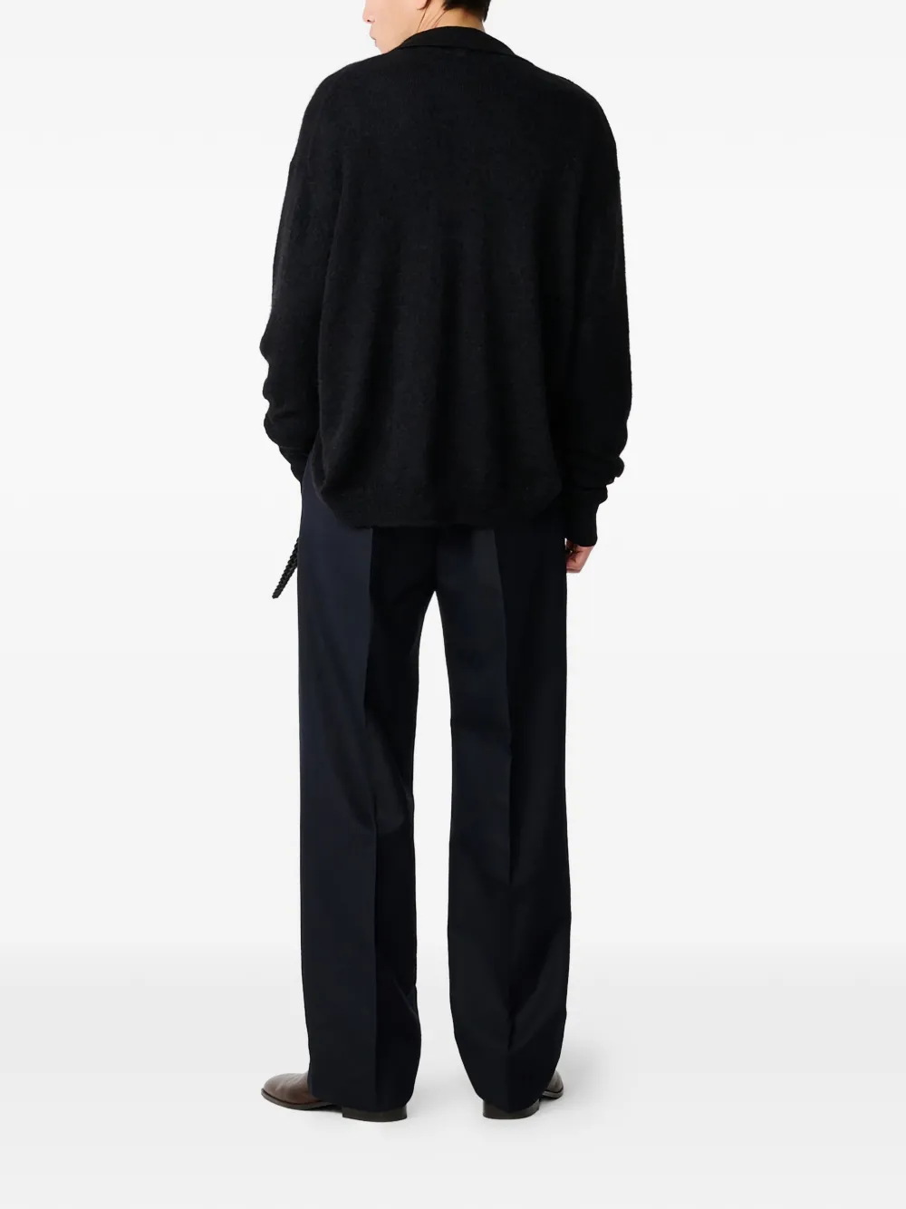 Studio Nicholson Hamto vest met knopen Zwart