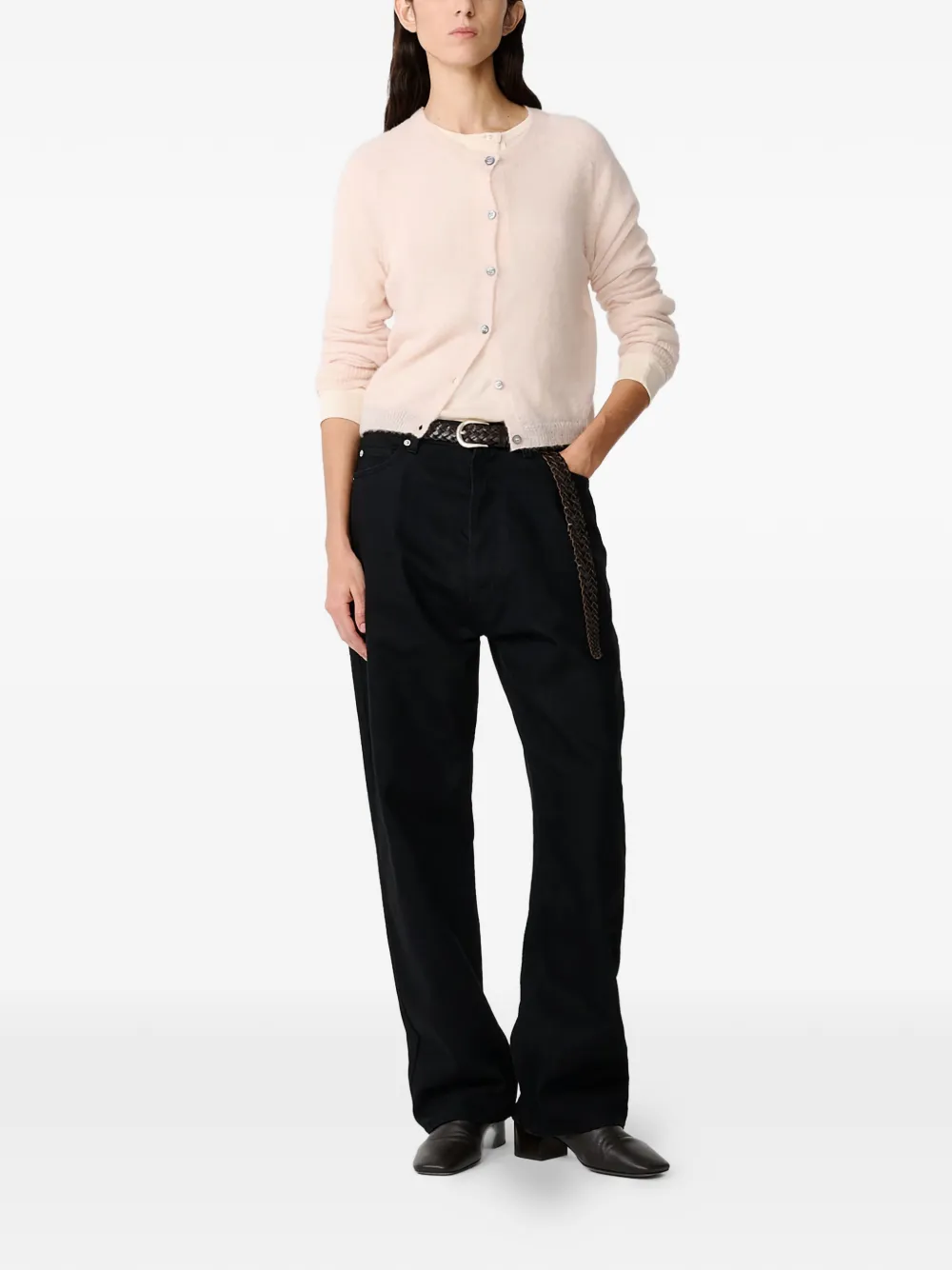 Studio Nicholson Iska Cardigan - Pink 