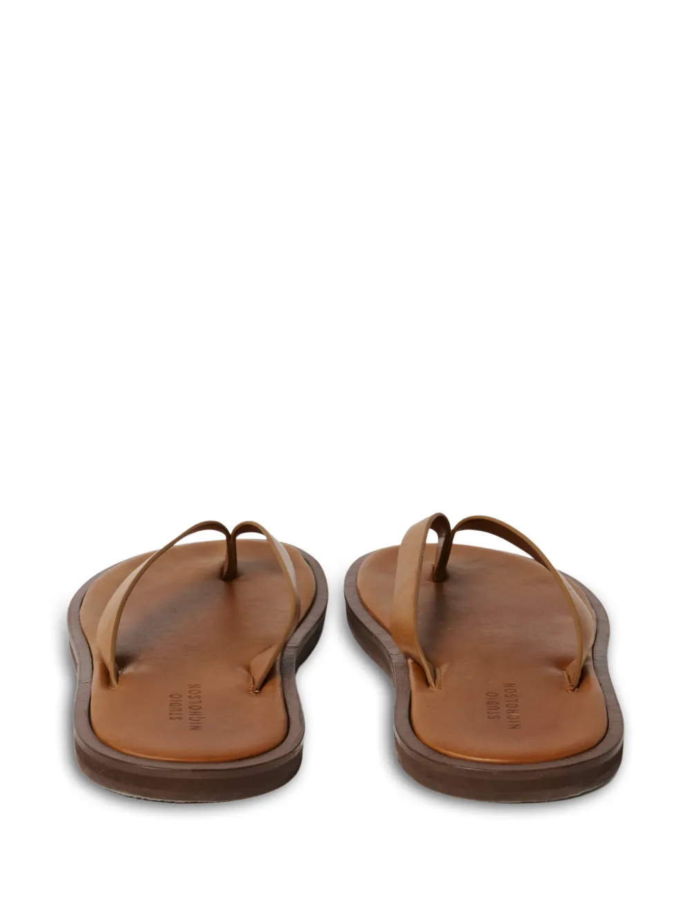 Studio Nicholson Curren leren sandalen Beige