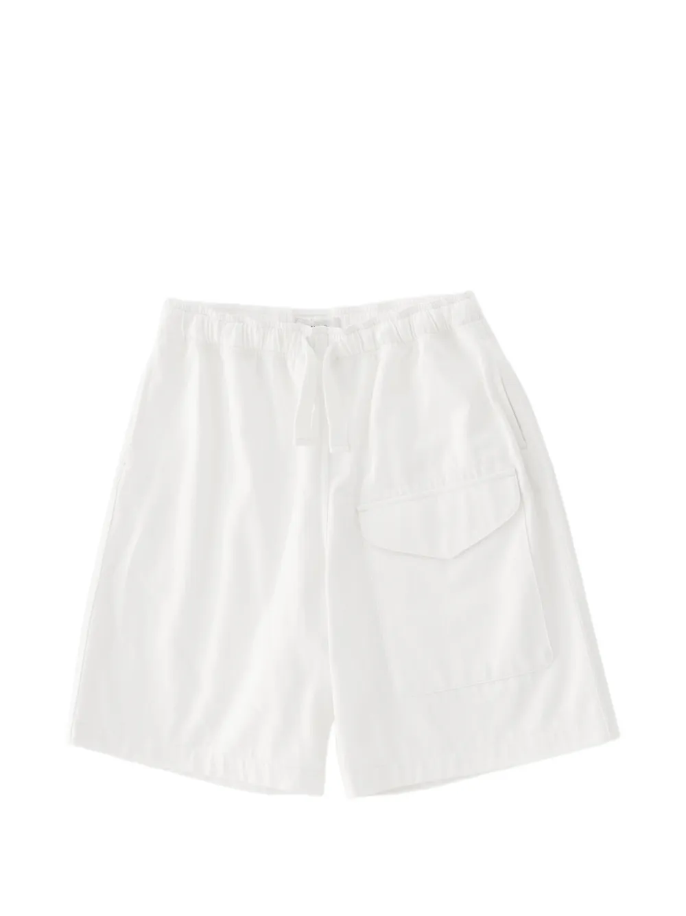 Studio Nicholson Ikaria flap-pocket drawstring shorts - Toni neutri
