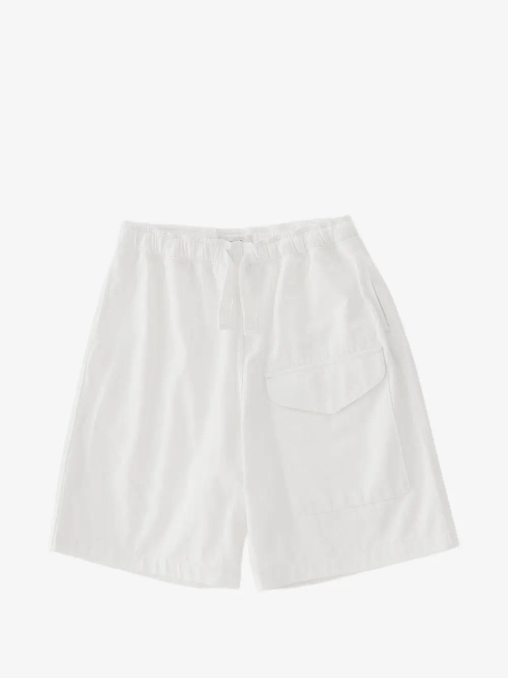 Studio Nicholson Ikaria flap-pocket drawstring shorts | Neutrals | Image 1