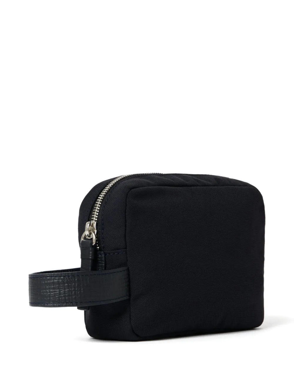  Studio Nicholson Transit Leather-strap Wash Bag - Black 