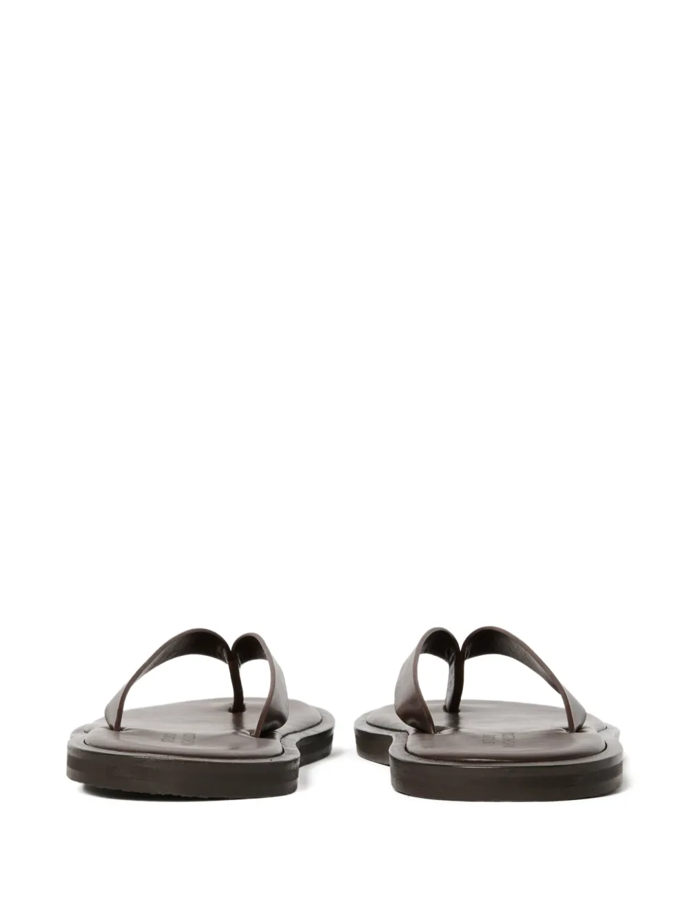 Studio Nicholson Curren leren sandalen Bruin