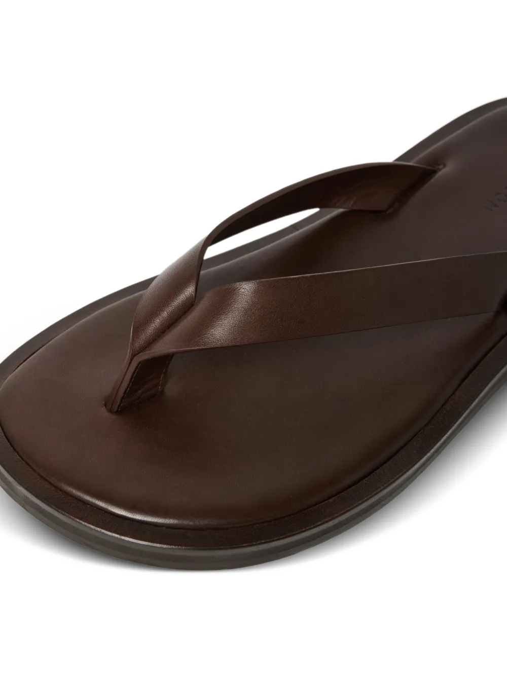Studio Nicholson Curren leren sandalen Bruin