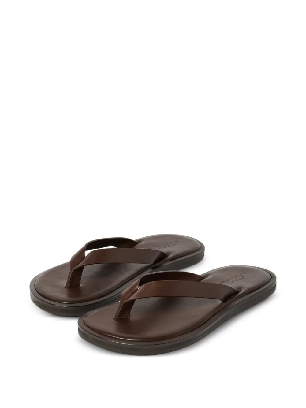 Studio Nicholson Curren leren sandalen Bruin