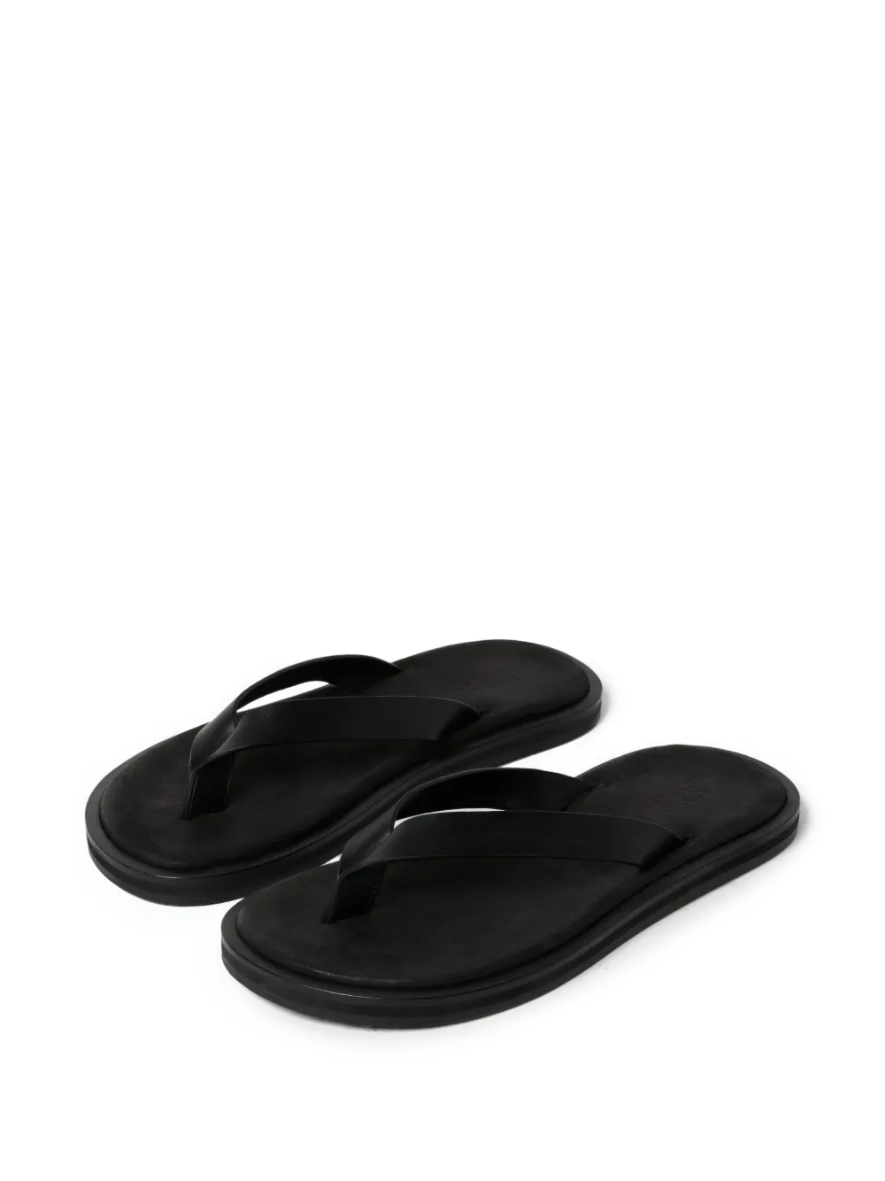 Studio Nicholson Curren leren sandalen Zwart