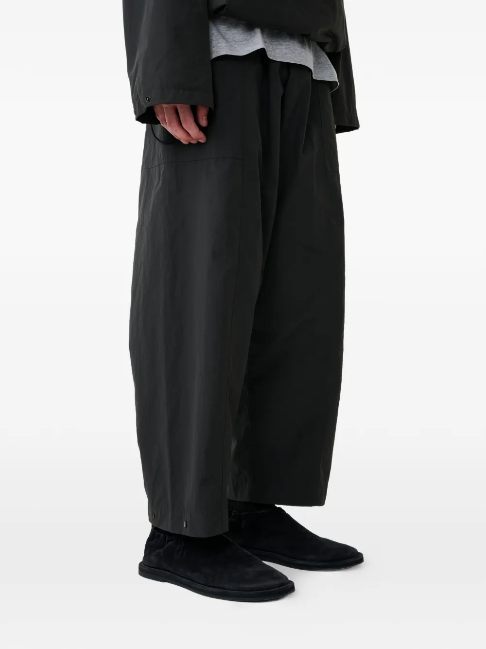 Studio Nicholson Ashi elastische broek Grijs