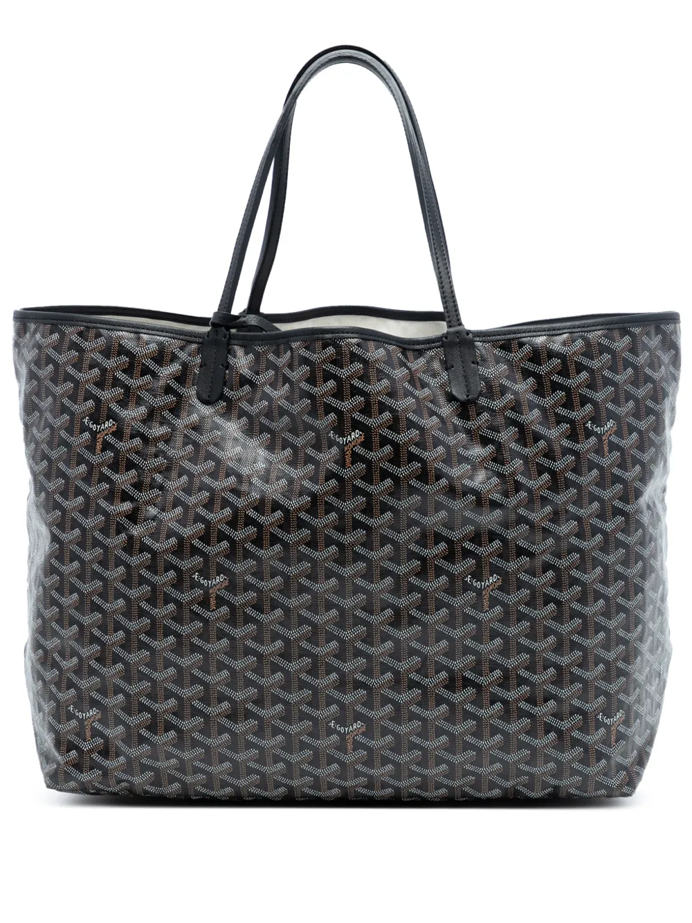 Goyard Pre-Owned 2015 Goyardine Saint Louis GM tote bag - Nero