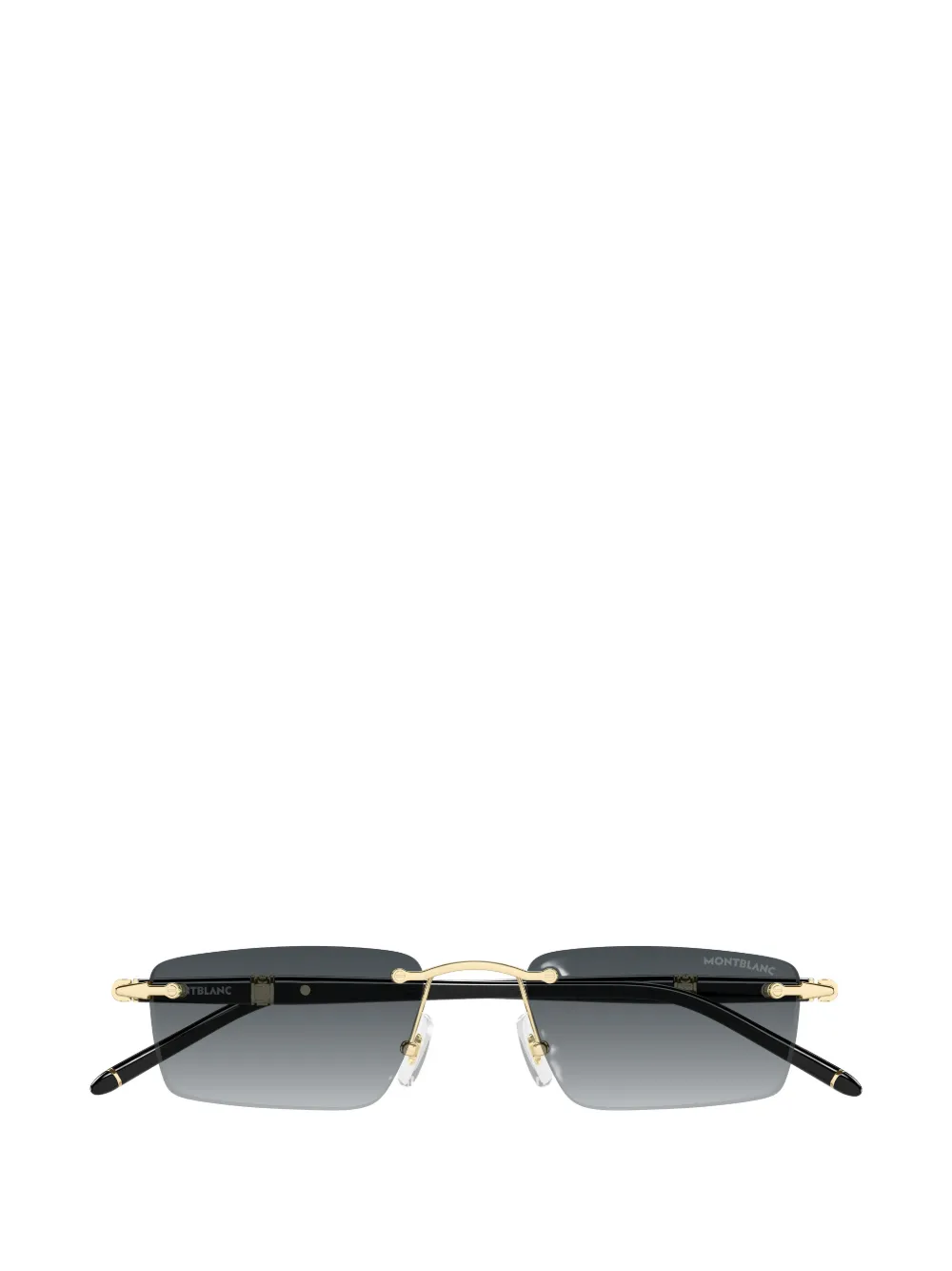 Montblanc rectangle sunglasses - Oro
