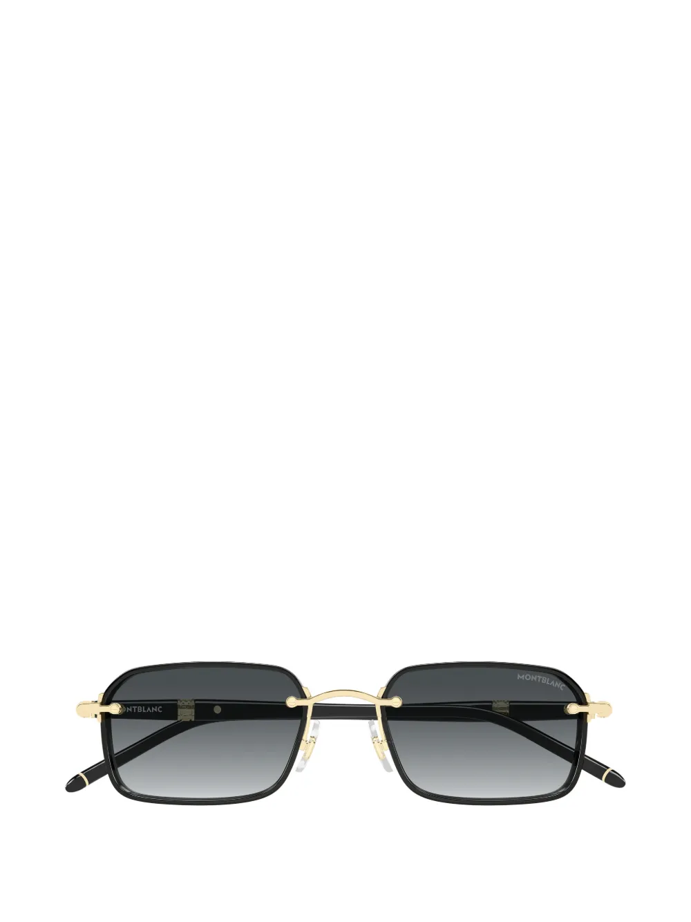 Montblanc square-frame sunglasses - Nero