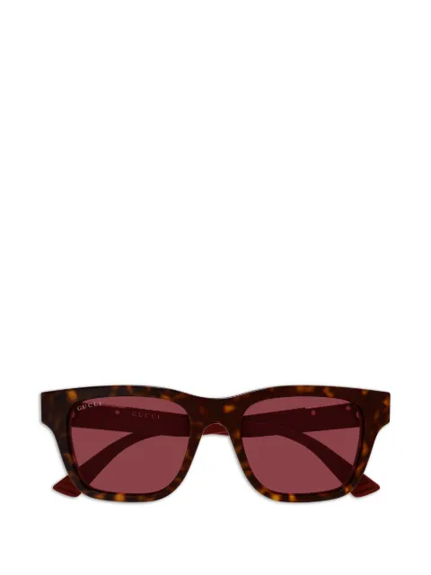 Gucci Eyewear lentes de sol con armazón geométrica