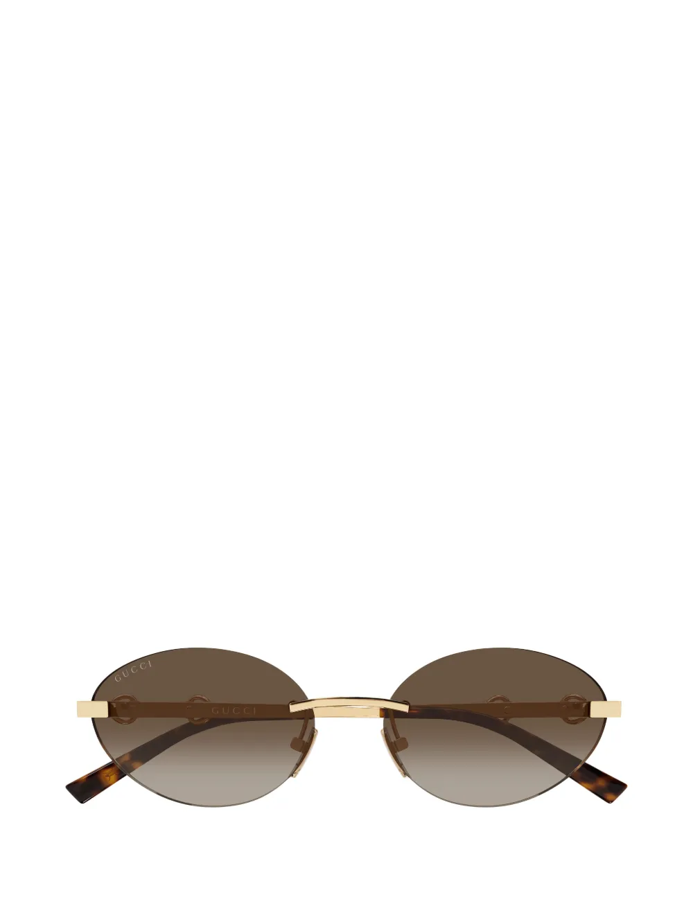 Gucci Eyewear round-frame sunglasses - Oro