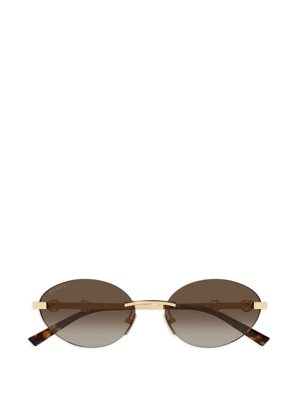 Gucci Eyewear round-frame sunglasses - Oro