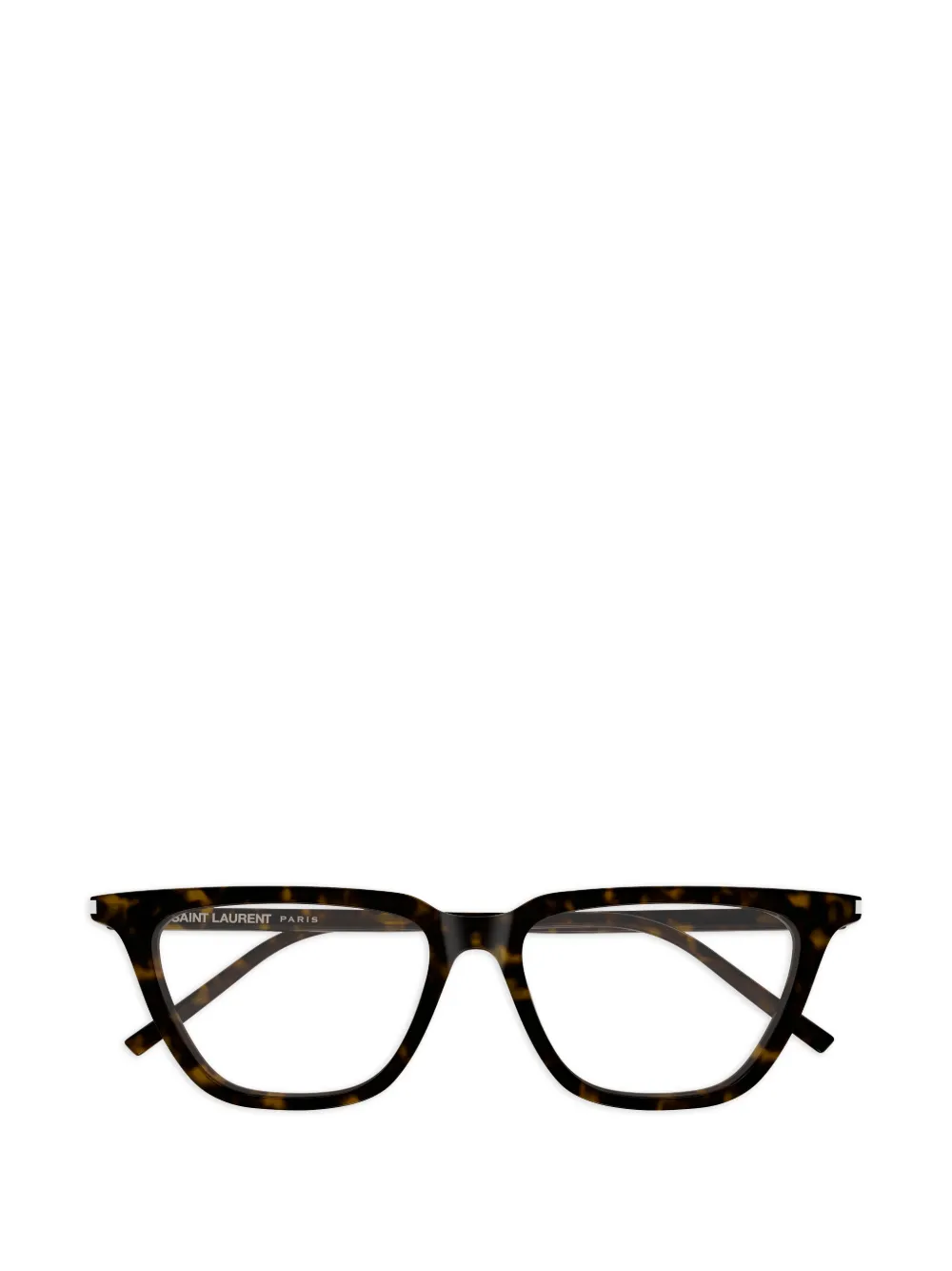 Saint Laurent Eyewear square-frame glasses - Marrone