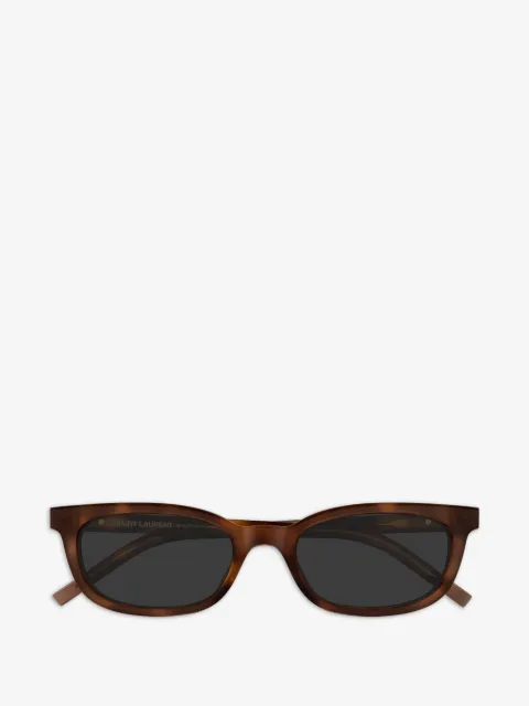 Saint Laurent Eyewear oval-frame tortoiseshell sunglasses