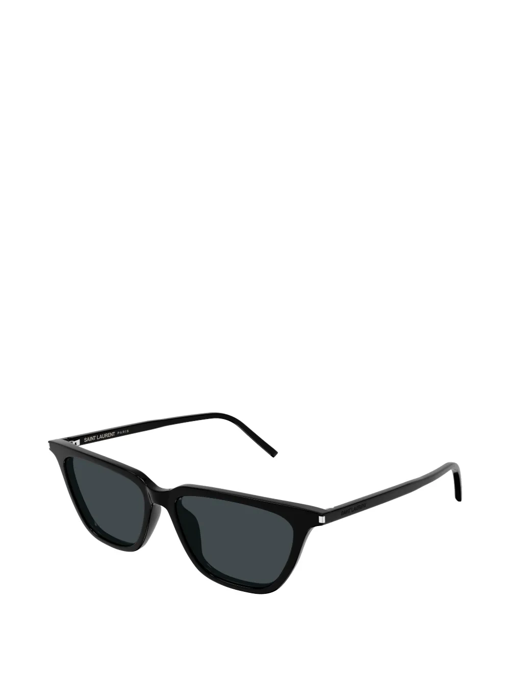 Saint Laurent Eyewear Zonnebril met vierkant montuur Zwart