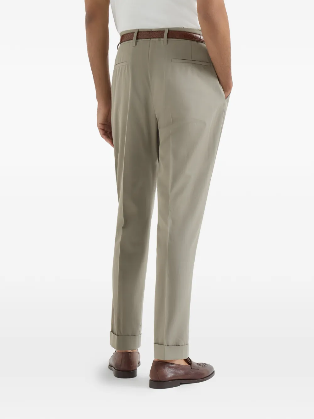 Brunello Cucinelli Geplooide broek Beige