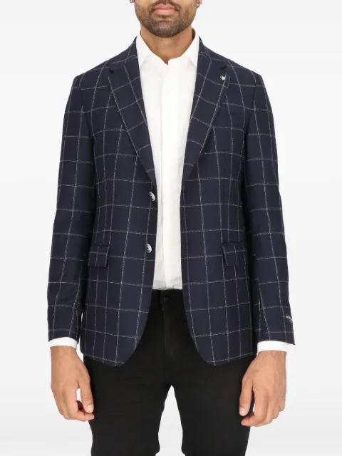 Scotch & Soda manteau bicolore à carreaux